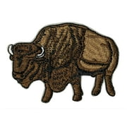 Buffalo Western Bison Animal Bull Applique Embroidered Iron on Patch Sewing DIY