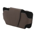 thumbnail image 1 of Estuche para Gafas de Sol del Coche Único Bargains Magnético Universal Soporte para Gafas de Visera del Coche Cuero PU Marrón 17.5x10cm 1 Pcs, 1 of 1