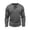 Grey, variant on Long Sleeve Neck T Shirt Soft Casual Basic Tee Comfortable Layering Shirt For Daily Wear