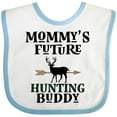 thumbnail image 3 of Inktastic Mommy Hunting Buddy Archery Boys or Girls Baby Bib, 3 of 4