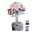 H, variante sur LCXmlly Arbre de Vie en Faux Cristal Bonne Signification Décoration Maison Quartz Rose Arbre Porte-Bonheur