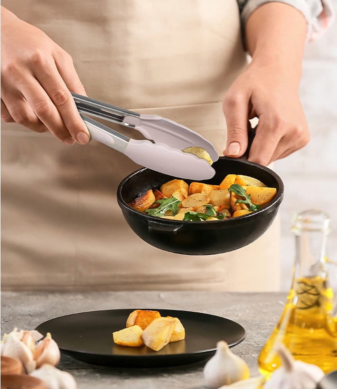 Mainstays 14-Piece Silicone and Bamboo Cooking Utensil Set photo 3