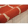 thumbnail image 5 of Nourison Portico Indoor/Outdoor Traditional Trellis Orange 3'6" x 5'6" Area Rug, (4' x 6'), 5 of 6