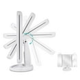 thumbnail image 2 of Delaman Tri-Fold Lighted Vanity Mirror with 21 LED Lights, Touch Screen and 3X/2X/1X Magnification, Two Power Supply Modes Make Up Mirror,Travel Mirror, 2 of 6