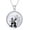 AnimalShapes 16, variant on 925 Sterling Silver Animal Shape Series Opal Necklaces Pendants for Women Elephant/Fox/Lion/Rabbit/Squirrel/Monkey/Owl/Phoenix/Penguin/Swan/Frog/Panda