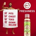 thumbnail image 5 of Old Spice GentleMan's Blend Total Body Deodorant for Men, Cucumber + Avocado, Aluminum Free Spray, 3.5 oz, 5 of 12