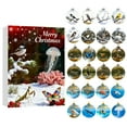 thumbnail image 3 of BingTong Animal Christmas Advent Calendar 2026 - Countdown Calendar Boxes With 24pcs Clear Acrylic Animal Ball Pendants, Hanging Ornaments for Collectors Xmas Tree Decor E, 3 of 6