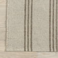 thumbnail image 5 of Rugs USA Hawthorn Striped Wool Area Rug, 7' 6" x 9' 6", Hawthorn Ivory, 5 of 6