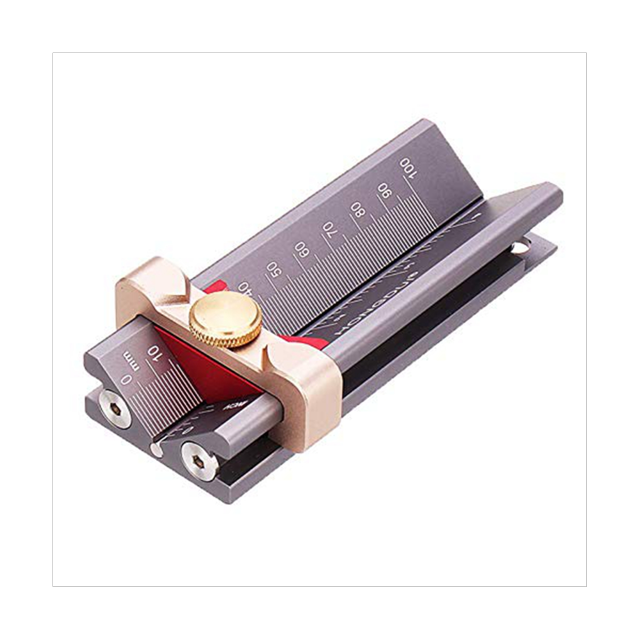 3 in 1 Drill Depth Measuring Gauge, Limited Rings Installation Assist Woodworking Tool Drill Point Angle Gauge