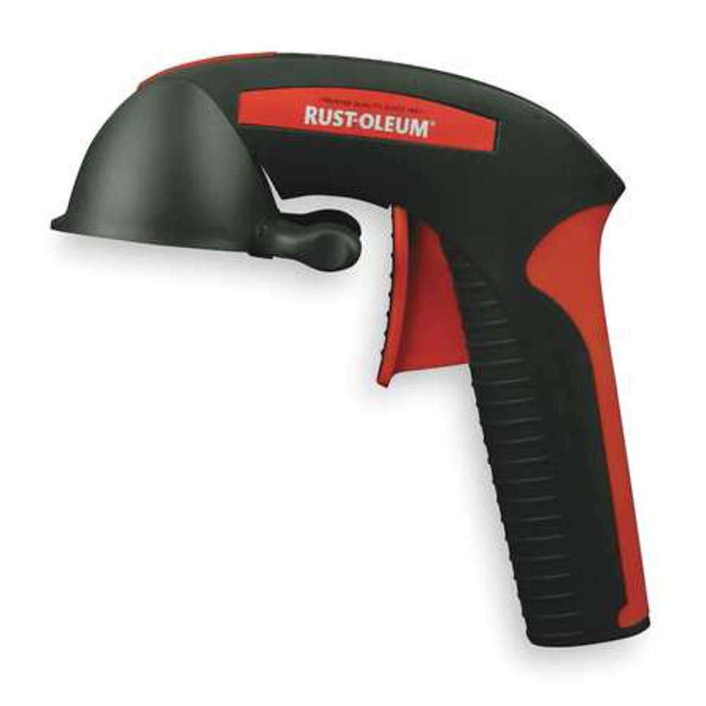 Spray Can Grip, 73/8x13/4In, Blk