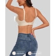 thumbnail image 5 of Daystry Womens Bras Wireless Seamless Bra No Underwire Push Up Bralette Full Coverage Comfort Everyday Bra Nude S, 5 of 12
