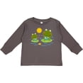 thumbnail image 3 of Inktastic Fishing Frogs Cute Fisherman Boys Long Sleeve Toddler T-Shirt, 3 of 5