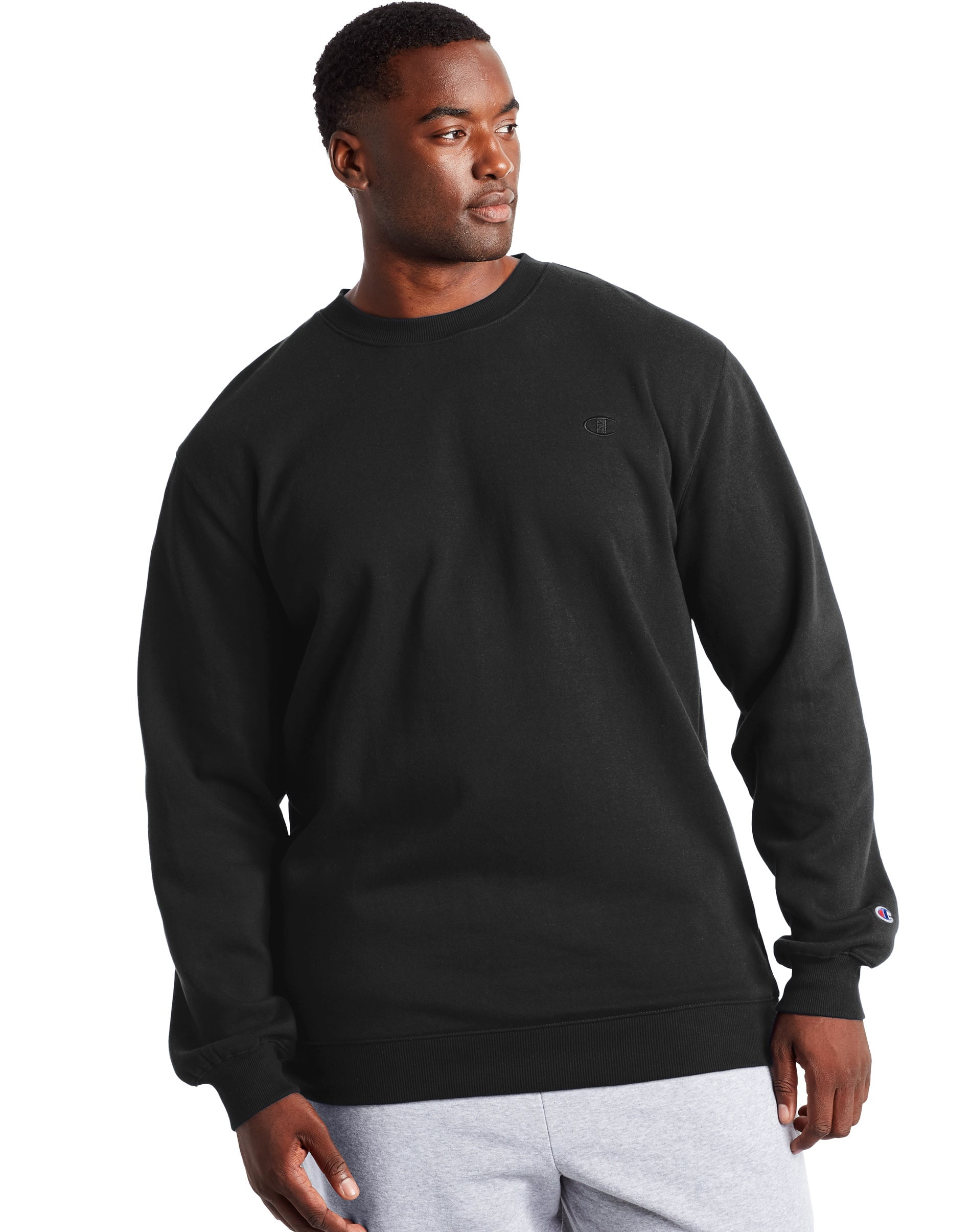 The latest design style Champion Mens Big-Tall Fleece Crew Sweatshirt ...
