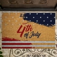 thumbnail image 5 of Entry Doormats for Entryway Outside Door Mats for Home Entry Floor Doormats Patriotic Decorations Summer Door Mats Floor Mats Peace Love America Inside Floor Mat Doormats for Entryway 16x24IN, 5 of 6