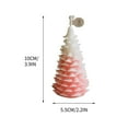 thumbnail image 3 of Bouanq Christmas Decorations Xmas Tree Decor Christmas Tree Aromatic Candle Decoration Soybean Wax Gift Box Decorative Christmas Candle Christmas Tree Ornaments Gifts for Xmas Wedding Holiday, 3 of 5