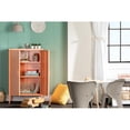 thumbnail image 4 of Trent Home Modern Metal 2-Door Accent Cabinet in Pale Orange, 4 of 5