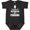 Black Leopard, variant on Easily Distracted by Penguins Boys or Girls Baby Bodysuit