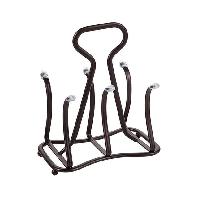 Rejilla para secar tazas Strade Fareast Limited con 6 ganchos y bandeja 20.5 cm x 12.5 cm x 23.5 cm