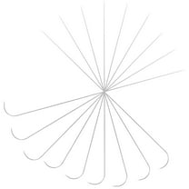 Tineasur DIY Beading Needles Iron Material for Beads Crafts and Bracelets 9Pcs