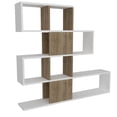 thumbnail image 4 of Karlin Open Shelves Bookcase, White Walnut, 4 of 5