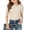 Beige, variant on FhsagQ Shirts for Girls Teenagers Girls Short Sleeve T Shirts Summer Slim Fit Crew Neck Tops Ribbed Knit Tees Tops Basic Clothes for Kids ( WhiteSize 5-6 Years )