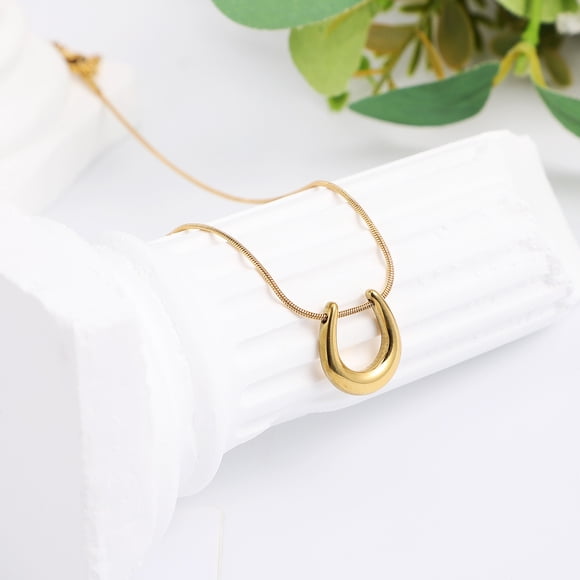 PENIKOKO Dainty Choker For Women Horseshoe 1 Set Sturdy Craftsmanship Birthdays