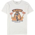 thumbnail image 1 of Elevenparis - Camiseta con gráfico de mezcla parisina para hombre, color blanco roto L, 1 of 2