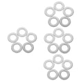 thumbnail image 1 of 10 Pcs Rondelles Plates en Acier Inoxydable Anti-Desserrage Rondelles pour Réparation Générale Fixations à Vis Rondelles Plates en Acier Inoxydable Petites Rondelles Rondelles de Rechange Joints Plats Trousse de Rondelle, 1 of 31