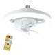 thumbnail image 3 of Luz de ventilador de techo, Ventilador de techo con luz, Luces colgantes, Velocidades de viento ajustables Lámpara de ventilador moderna, Iluminación 60W Sunnimix Ventiladores de techo con luces, 3 of 8