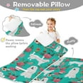 thumbnail image 3 of Great Pyrenees Dog and Pioneer Flower Toddler Nap Mats for Kids Preschool,Sleeping Mat Bag or Kids,Toddler Sleeping Bag,Toddler Nap Mat or Daycare, 3 of 6
