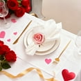 thumbnail image 6 of Valentine'S Day Decoration V-alentine's Day Rose Napkin Ring, 6 of 6