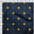 thumbnail image 3 of oneOone Viscose Chiffon Fabric Small Motif Ikat Printed Craft Fabric BTY 42 Inch Wide, 3 of 4