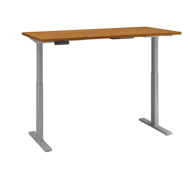 Move 60 Series 60W x 30D Adjustable Desk in Natural Cherry - Engineered Wood
