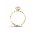 thumbnail image 3 of 1 Carat T.W. Diamond Cushion-Shape Single Halo 14kt Yellow Gold Engagement Ring, 3 of 4