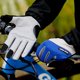 thumbnail image 5 of Guantes de bicicleta de montaña para hombres y mujeres, con almohadilla SBR, protección de nudillos y pantalla táctil, guantes de motocross (azul-negro), 5 of 5