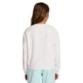thumbnail image 3 of Reebok Girl’s Athletic Luxe Plush Crewneck Sweatshirt, Sizes 4–18, 3 of 5