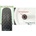 thumbnail image 2 of 13 x 3.50-8 (13" x 3.50) Wheelbarrow/Cart Wheel Assembly (6" Center Hub & 5/8" Bearings), 2 of 2