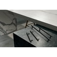 thumbnail image 3 of Goo-Ki 5''(128 MM) Hole Centers Matte Black T Bar Cabinet Pulls, Luxury Zinc Alloy Cabinet Handles with Knurled for Dresser,Drawer,and Cupboard,6 Pack, 3 of 10