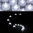 thumbnail image 4 of AGPtek_ 100 PCS LED Tealights Battery-Operated flameless Candles Lights For Wedding Birthday Party - White, 4 of 6