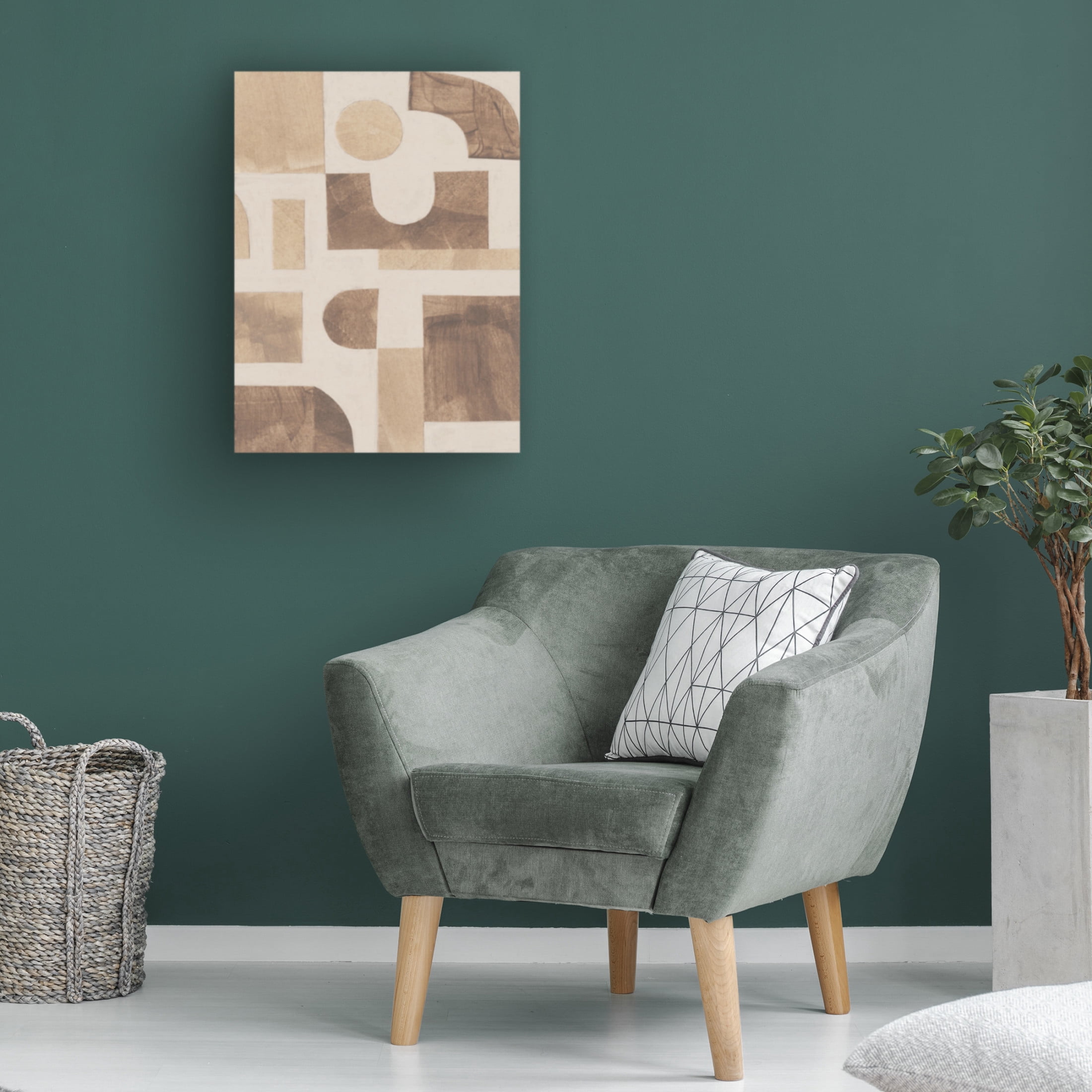 Trademark Fine Art Alisa Galitsyna  Puzzle 2 Canvas Wall Art
