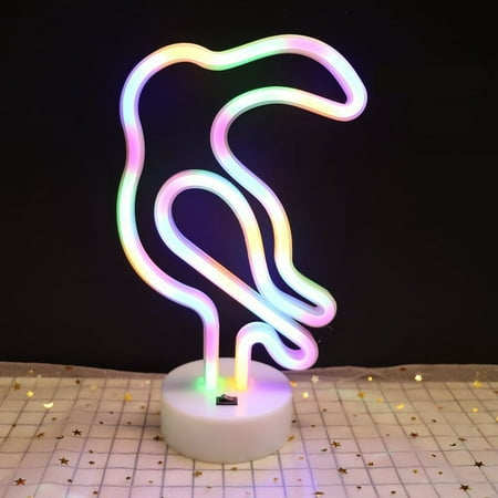 

Livesture New Ins Neon Modeling Night Light Rabbit Toucan color USB