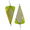 yellow, variant on GRIMPEX 20cm Triangle Trolling Flasher Diving Board with Glow Stickers Sea Fishing Bait for Sea Fishing Lure Boat Accessory Blue