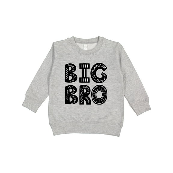 Inktastic Brother Big Bro Toddler Sweatshirt