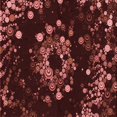 thumbnail image 1 of Ahgly Company Machine Washable Indoor Square Transitional Chocolate Brown Area Rugs, 5' Square, 1 of 7