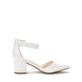 thumbnail image 4 of Zapatos de Tacón DREAM PAIRS ANNEE Blancos Punta Fina Tacón de 5.7 cm, 4 of 8