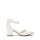 thumbnail image 4 of Zapatos DREAM PAIRS ANNEE Blancos de Punta y Tacón Grueso, 4 of 8