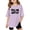Purple, variant on gcong Kids Clothes Girls Size 10-12 Short Sleeve T Shirt Top Crew Neck, Graphic Tees Girls Trendy Girl Clothes