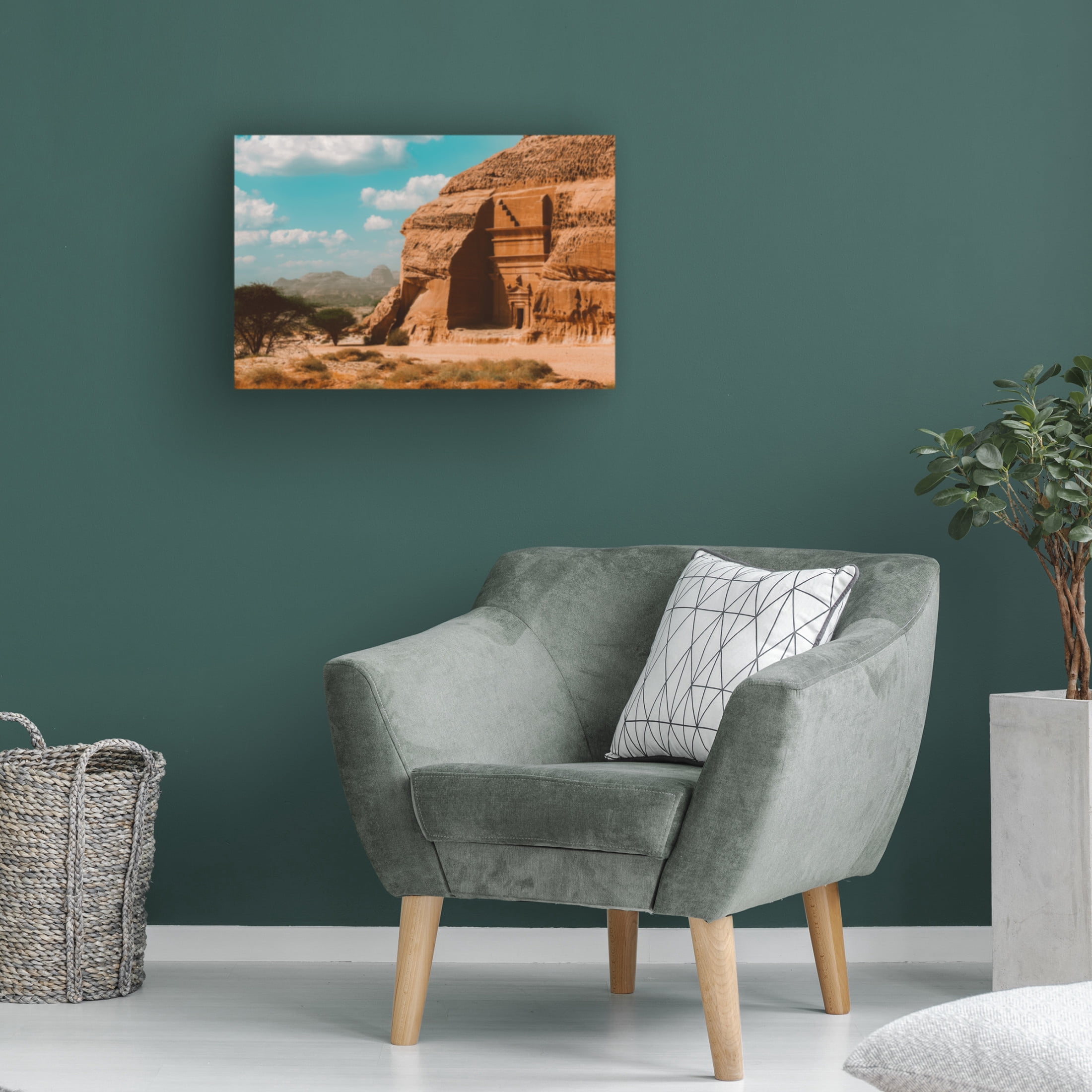 Trademark Fine Art Khaled Alula, Saudi Arabia Canvas Wall Art