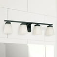 thumbnail image 2 of Capital Lighting 114441MB-334 Baxley 4 Light 31" Wide Bathroom Vanity Light - Black, 2 of 2