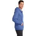 thumbnail image 2 of Port & Company Men's Core Fleece Full-Zip Hooded SweatShirt PC78ZH, 2 of 3